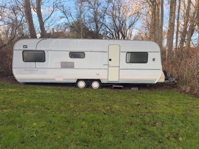 Stor retro campingvogn #509